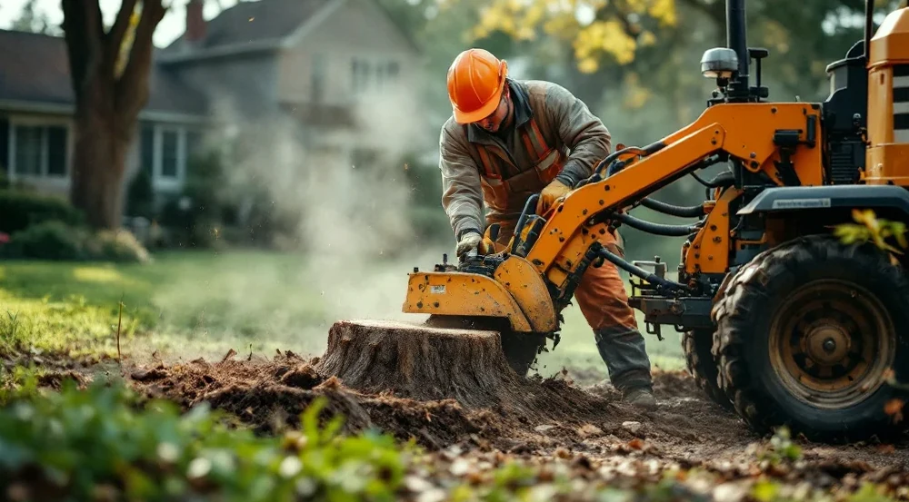 Stump Grinding in Huntsville, AL